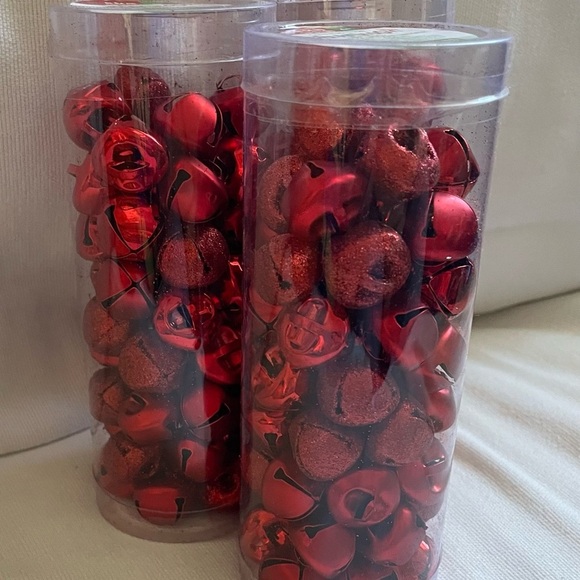 Creatology Small Red Jingle Bells Lot of 3 - Picture 3 of 4